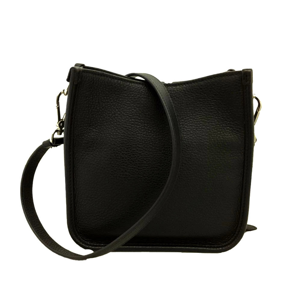 Prada Shoulder Daino bag soft leather Black Vitello